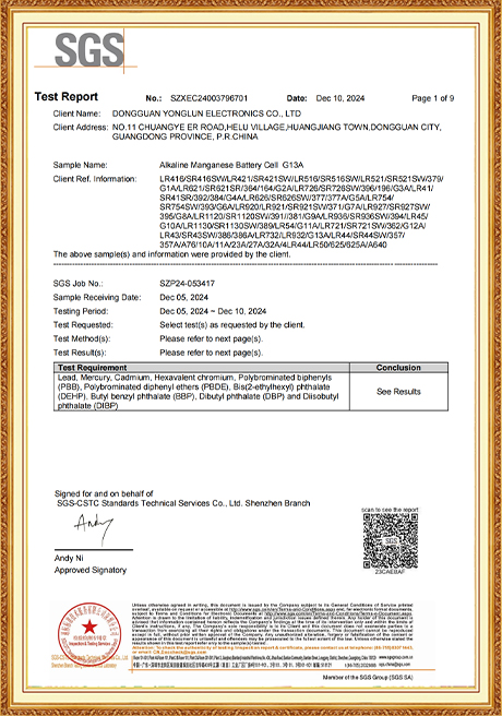 Certificate Of Honor